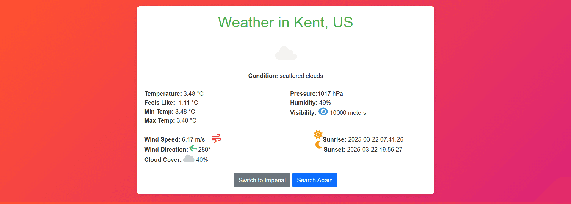 Weather Dashboard